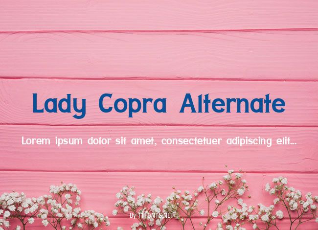 Lady Copra Alternate example
