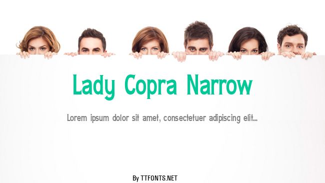 Lady Copra Narrow example