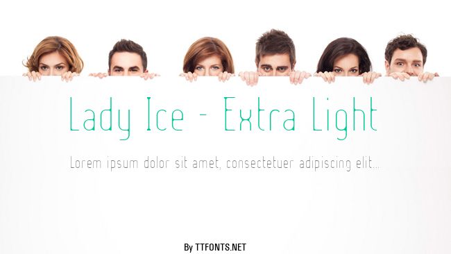 Lady Ice - Extra Light example