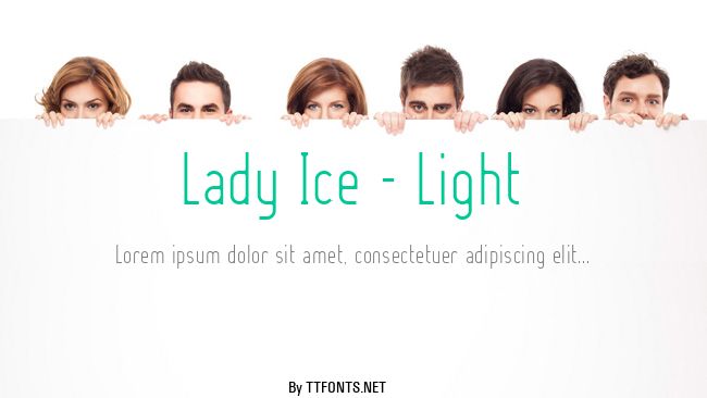 Lady Ice - Light example