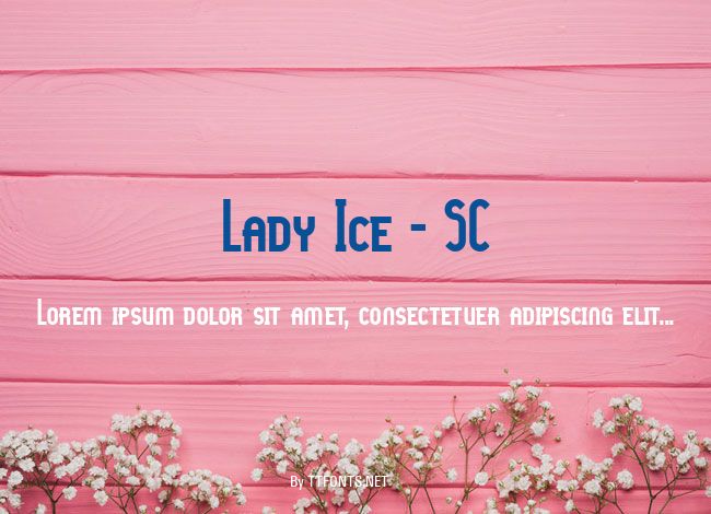 Lady Ice - SC example