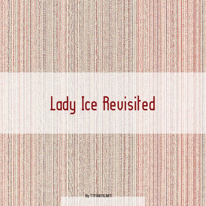 Lady Ice Revisited example