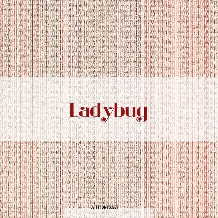Ladybug example
