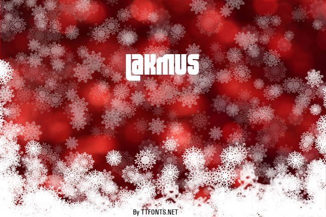 Lakmus example
