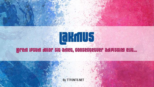 Lakmus example