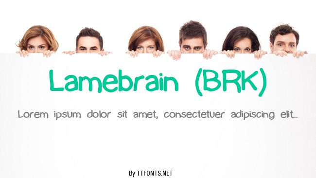 Lamebrain (BRK) example