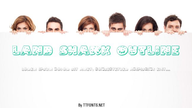 Land Shark Outline example