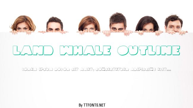 Land Whale Outline example