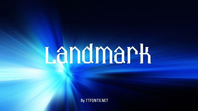 Landmark example