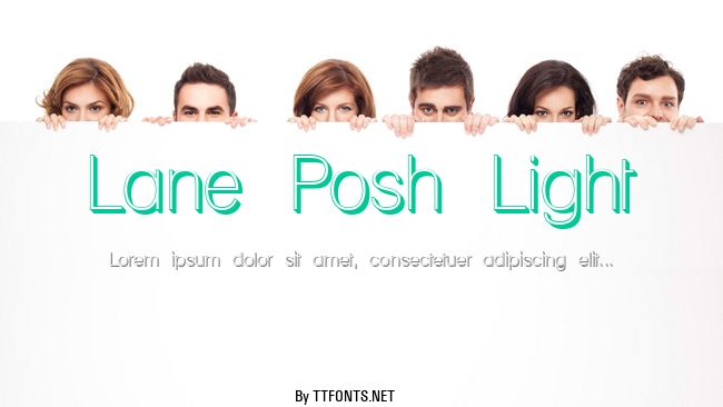 Lane Posh Light example