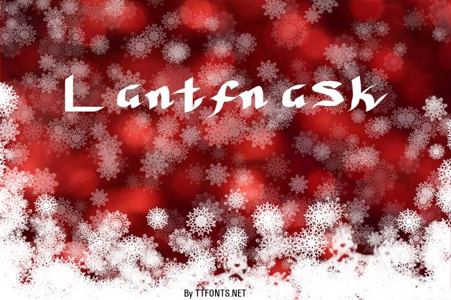 Lantfnask example