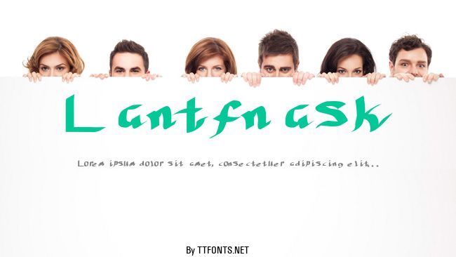 Lantfnask example