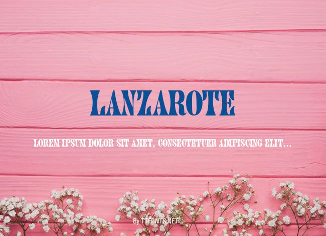 Lanzarote example