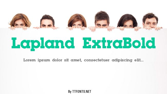 Lapland ExtraBold example