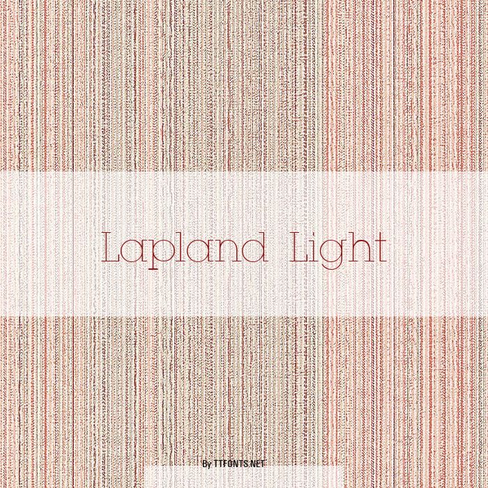 Lapland Light example