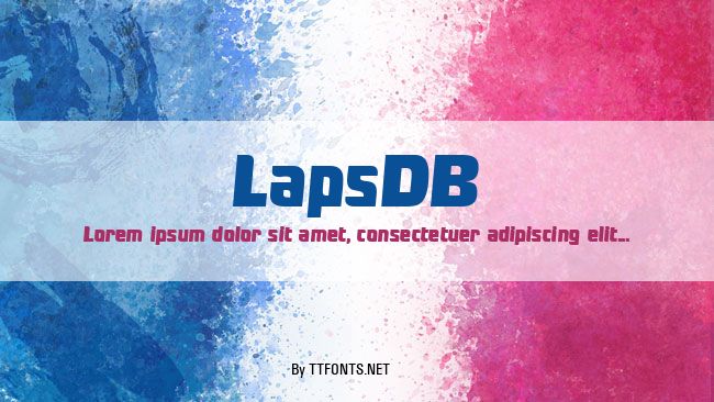 LapsDB example
