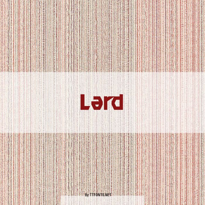 Lard example