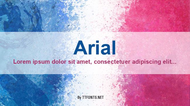 Arial example