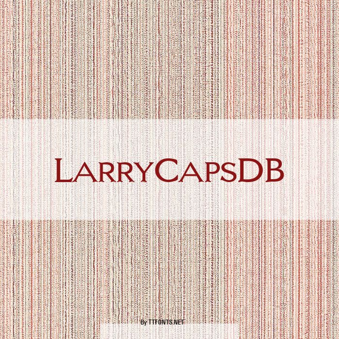 LarryCapsDB example