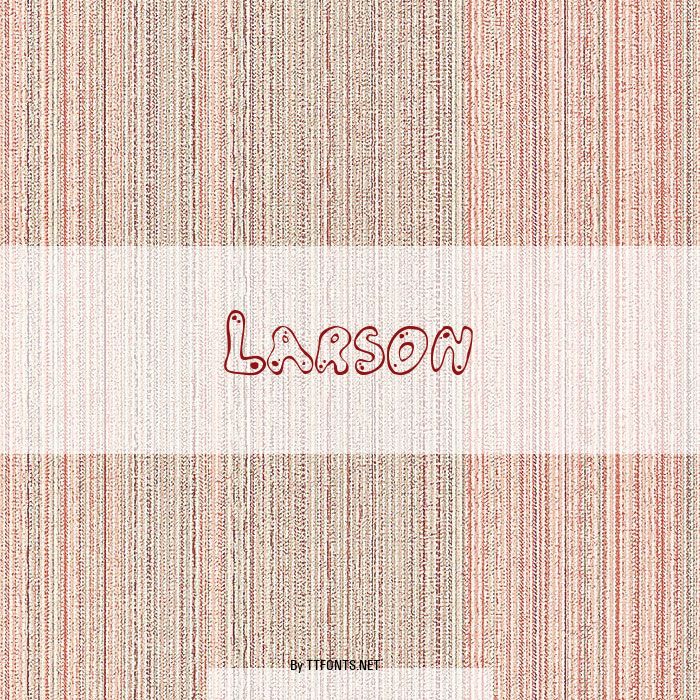 Larson example