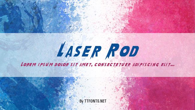 Laser Rod example