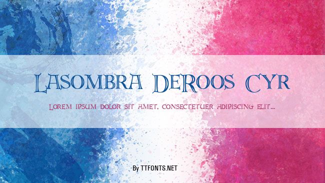 Lasombra DeRoos Cyr example