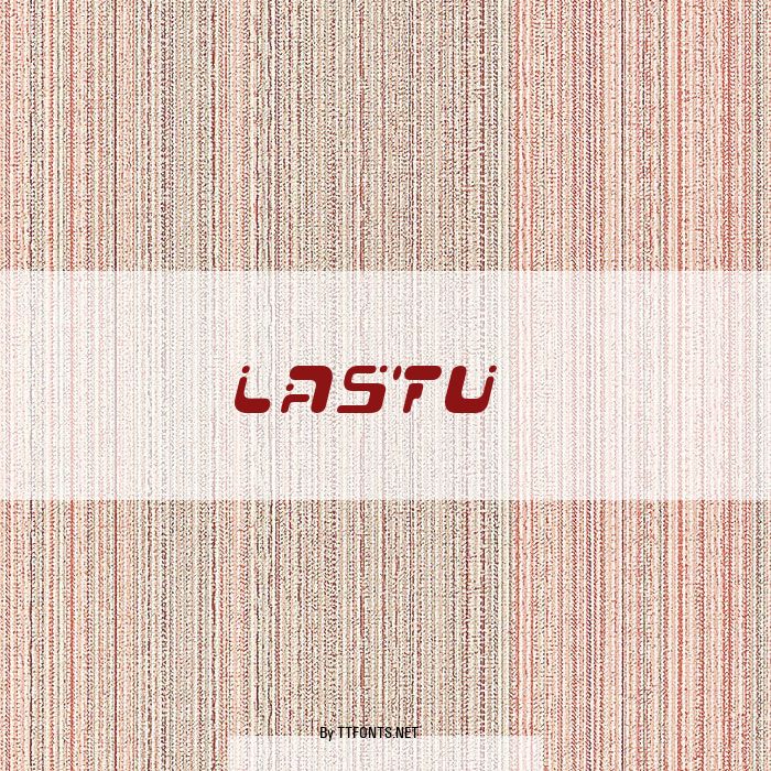 Lastu # 1 example