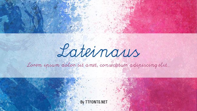 Lateinaus example