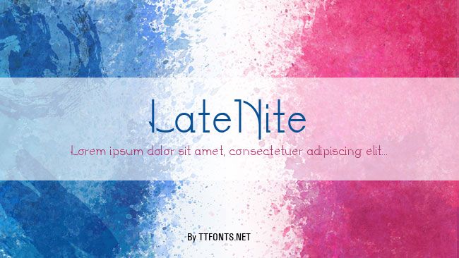 LateNite example