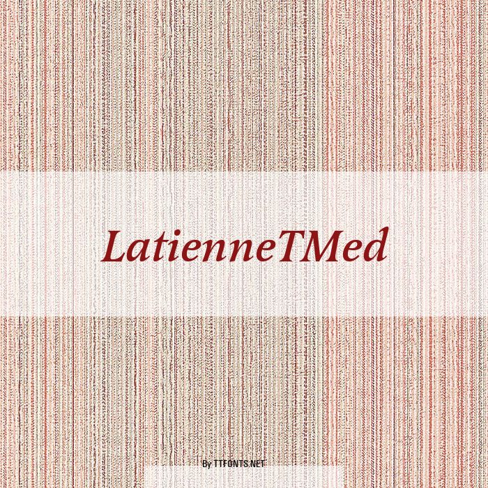 LatienneTMed example