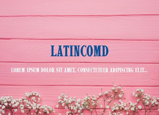 LatinComD example