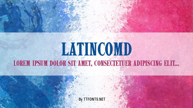 LatinComD example
