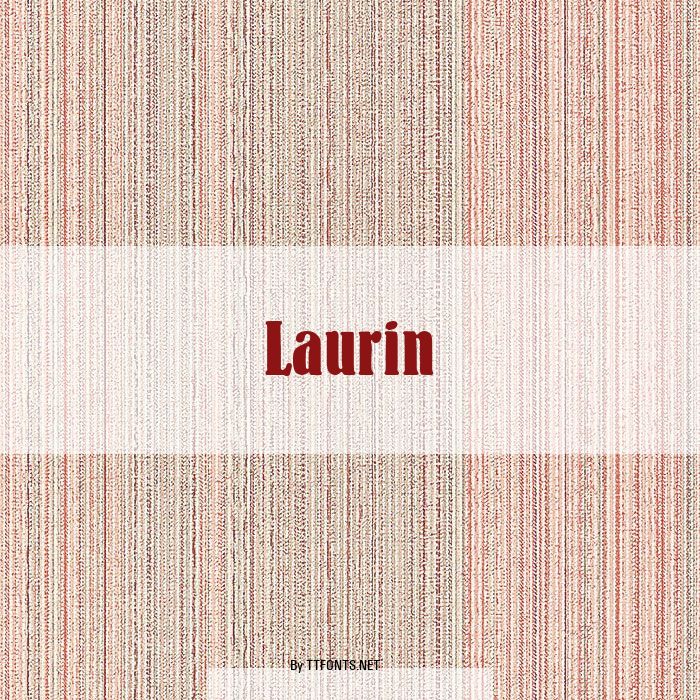 Laurin example
