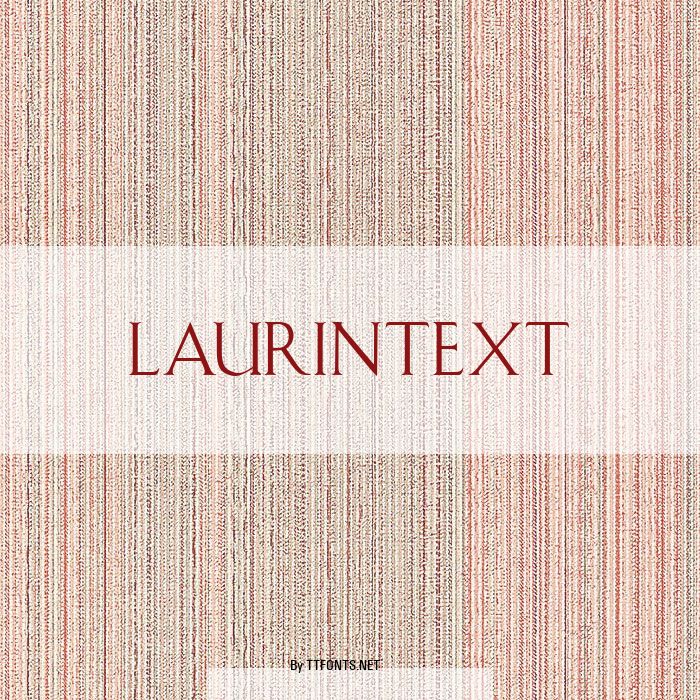 LaurinText example