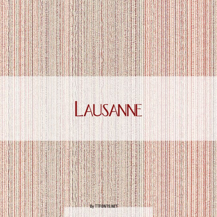 Lausanne example