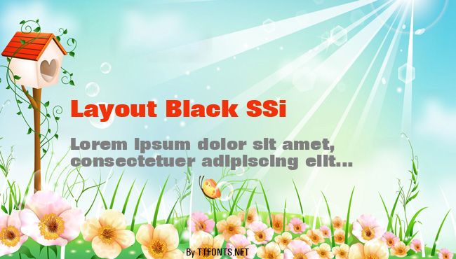 Layout Black SSi example