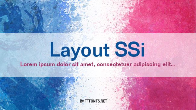 Layout SSi example