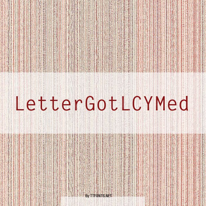 LetterGotLCYMed example