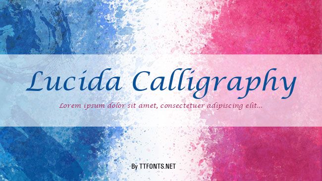 Lucida calligraphy free download mac