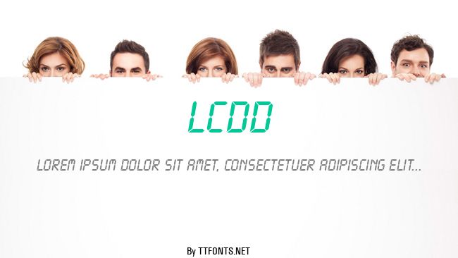 LcdD example