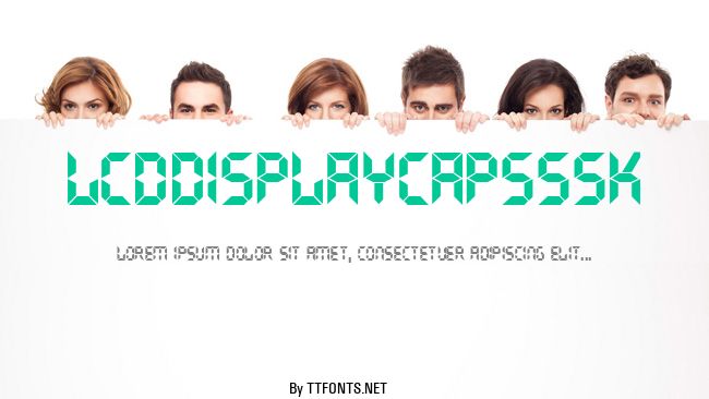 LCDDisplayCapsSSK example