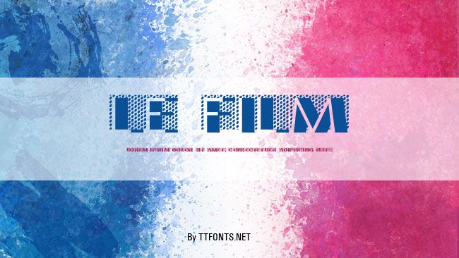 Le Film example