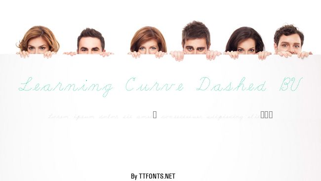 Learning Curve Dashed BV example