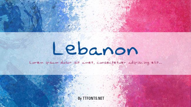 Lebanon example