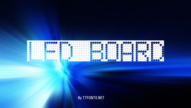 LED BOARD example