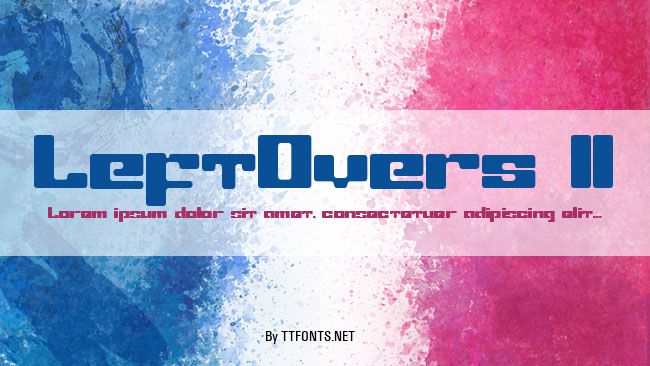 LeftOvers II example