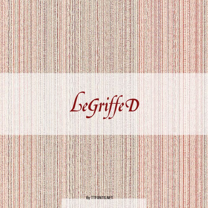 LeGriffeD example