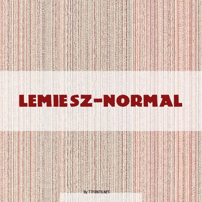 Lemiesz-Normal example