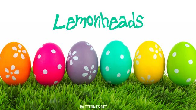 Lemonheads example