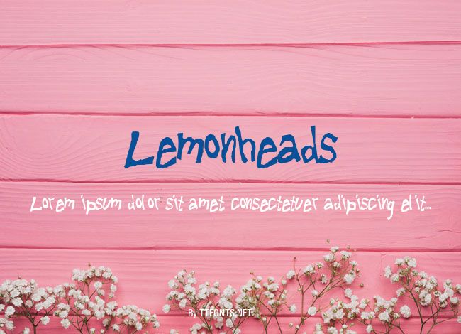 Lemonheads example